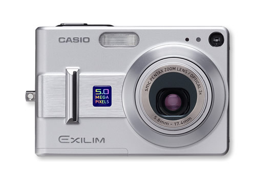 casio exilim 5.0 megapixels